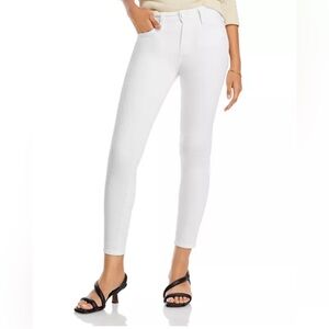 Paige Jeans. Hoxton skinny ankle white jeans. Size 30.